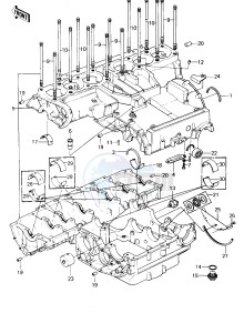 KZ 1300 B [B2] drawing CRANKCASE