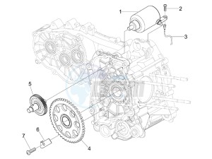 GTV 250 ie USA drawing Starter - Electric starter