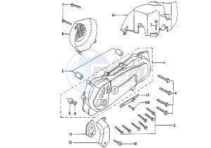 SPEEDFIGHT - 100 cc drawing CRANKCASE COVER