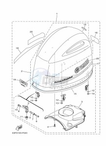 FL150DET1X drawing FAIRING-UPPER