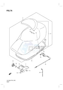 UH125G BURGMAN EU drawing SEAT