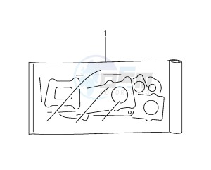 LT-Z400 (E19) drawing GASKET SET