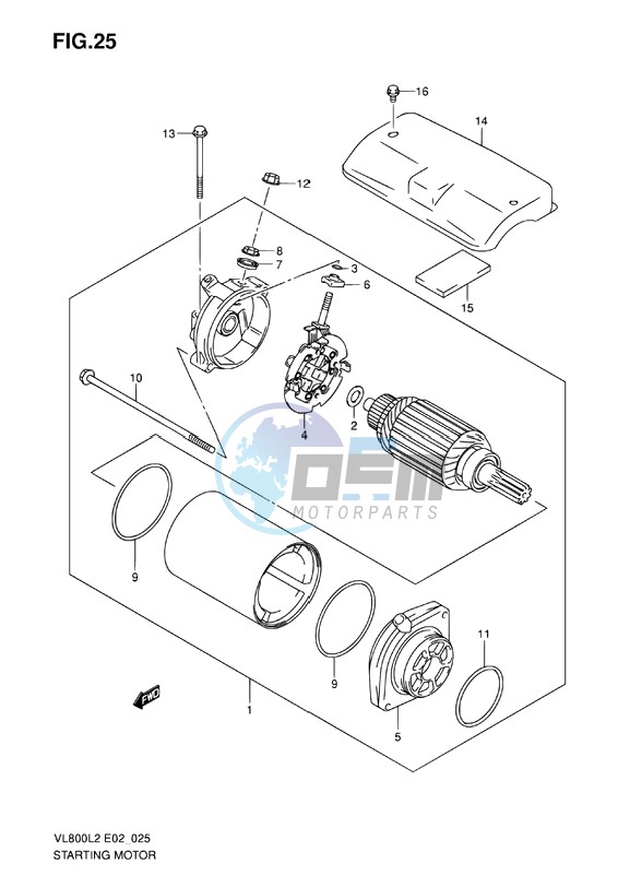 STARTING MOTOR