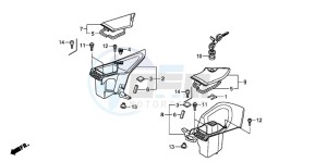 NT700VA drawing FAIRING POCKET