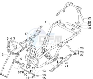 MP3 400 ie mic (USA) USA drawing Frame bodywork