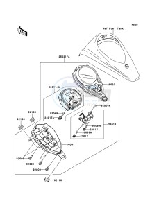 VN900 CLASSIC VN900BDFA GB XX (EU ME A(FRICA) drawing Meter(s)