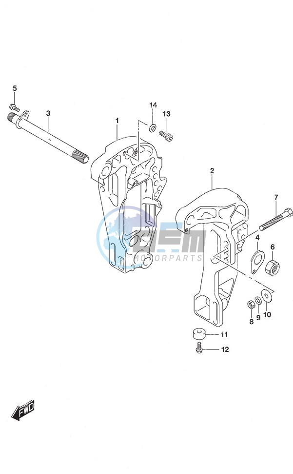 Clamp Bracket High Thrust