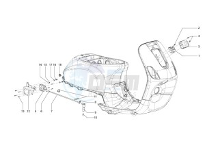 LX 50 4T-4V USA drawing Voltage Regulators -ECU - H.T. Coil