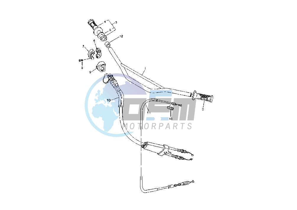 STEERING HANDLE -CABLE