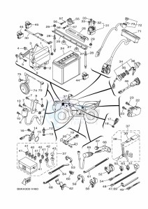 YFM700FWB KODIAK 700 (B6KA) drawing ELECTRICAL 1