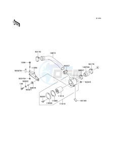 KAF 620 C [MULE 2500] (C6) [MULE 2500] drawing AIR CLEANER-BEL CON