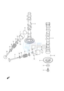 DF 40A drawing Camshaft