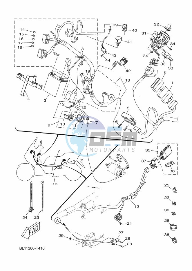 STEERING HANDLE & CABLE