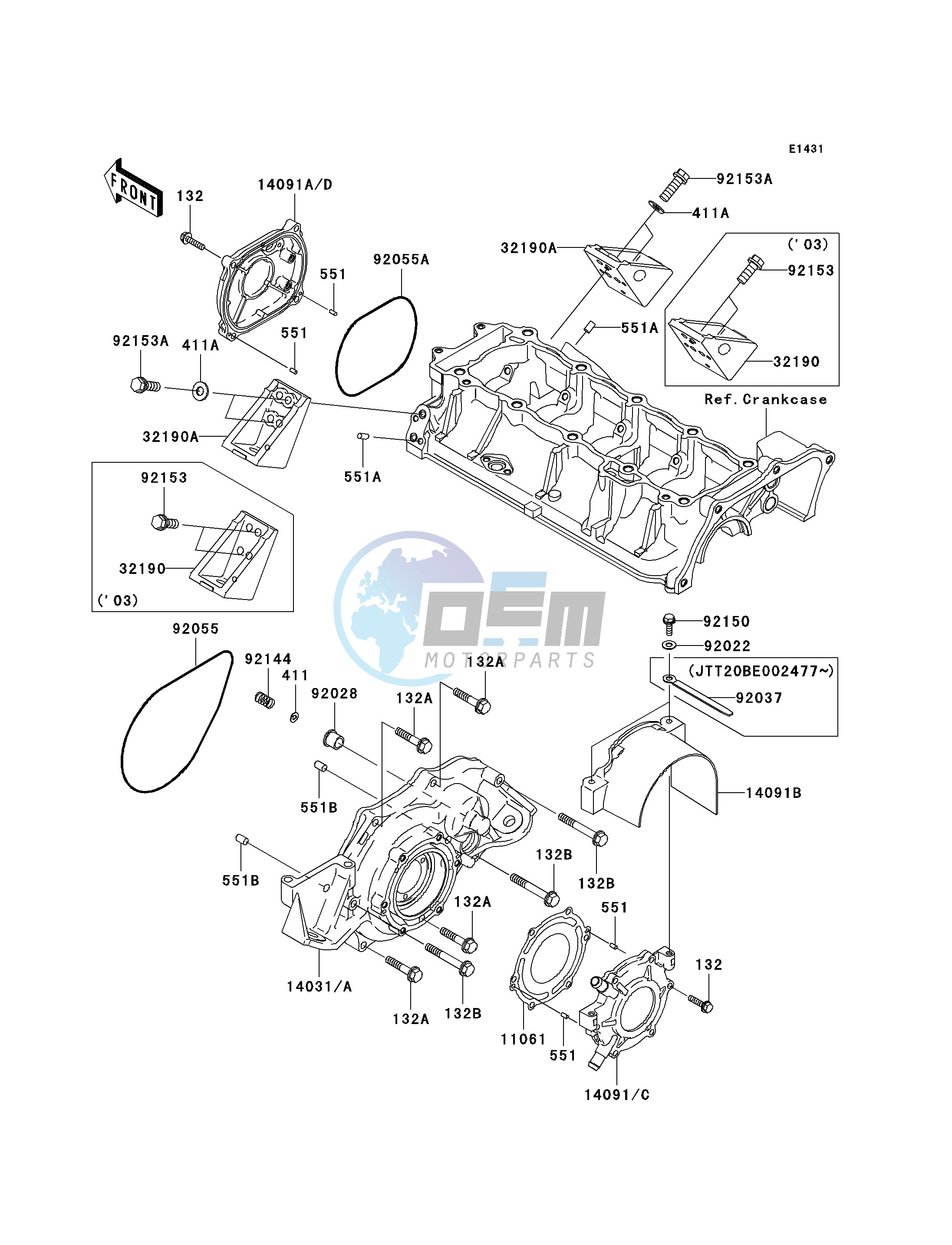 ENGINE COVER-- S- -