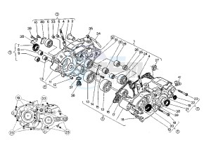 MITO EU2/EU3 125 drawing CRANKCASE