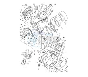 WR X 250 drawing INTAKE