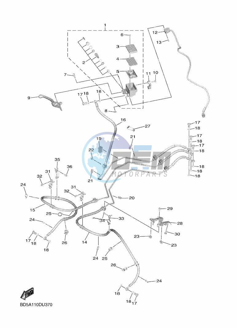 FRONT MASTER CYLINDER