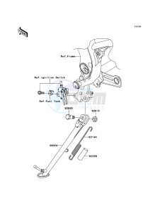 ER-6f ABS EX650B6F GB XX (EU ME A(FRICA) drawing Stand(s)