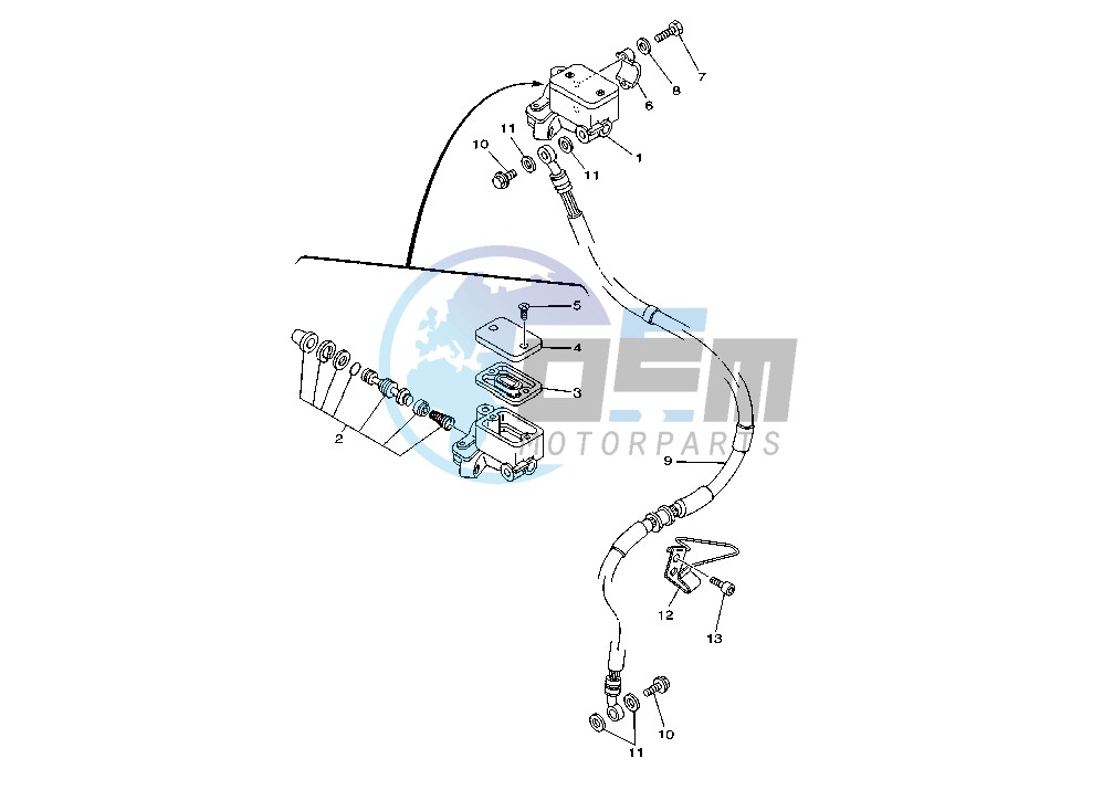 FRONT MASTER CYLINDER