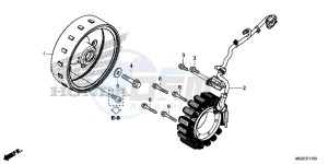 CB500FAD CB500F ABS Continue » UK - (E) drawing GENERATOR