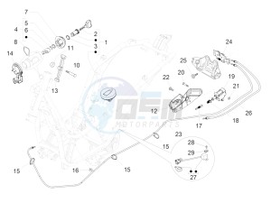 Beverly 350 4T ST ie ABS E4 300 (EMEA) drawing Locks