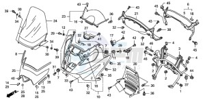 FJS600A 400 SILVER WING drawing FRONT COVER