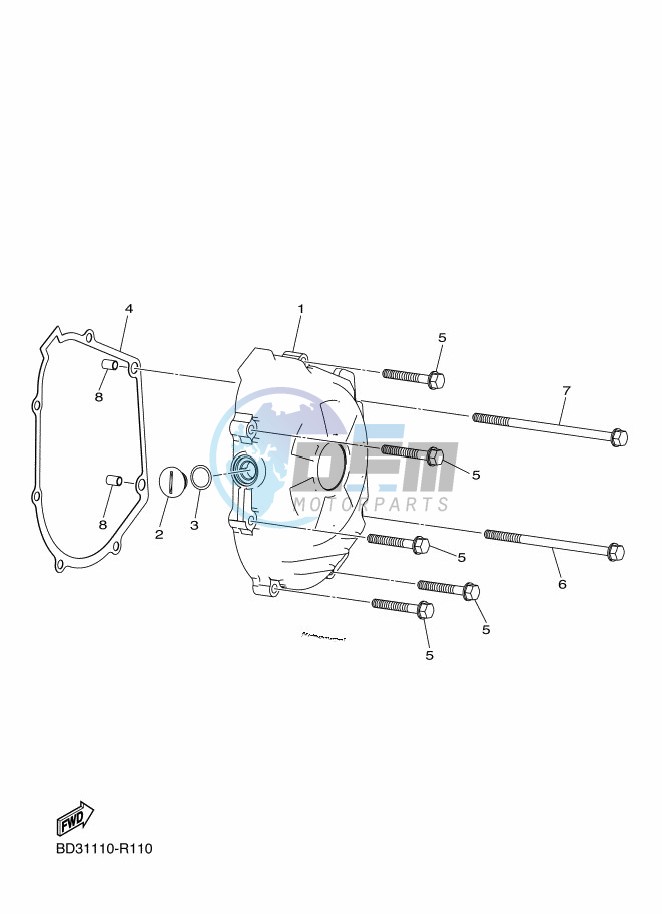 CRANKCASE COVER 1