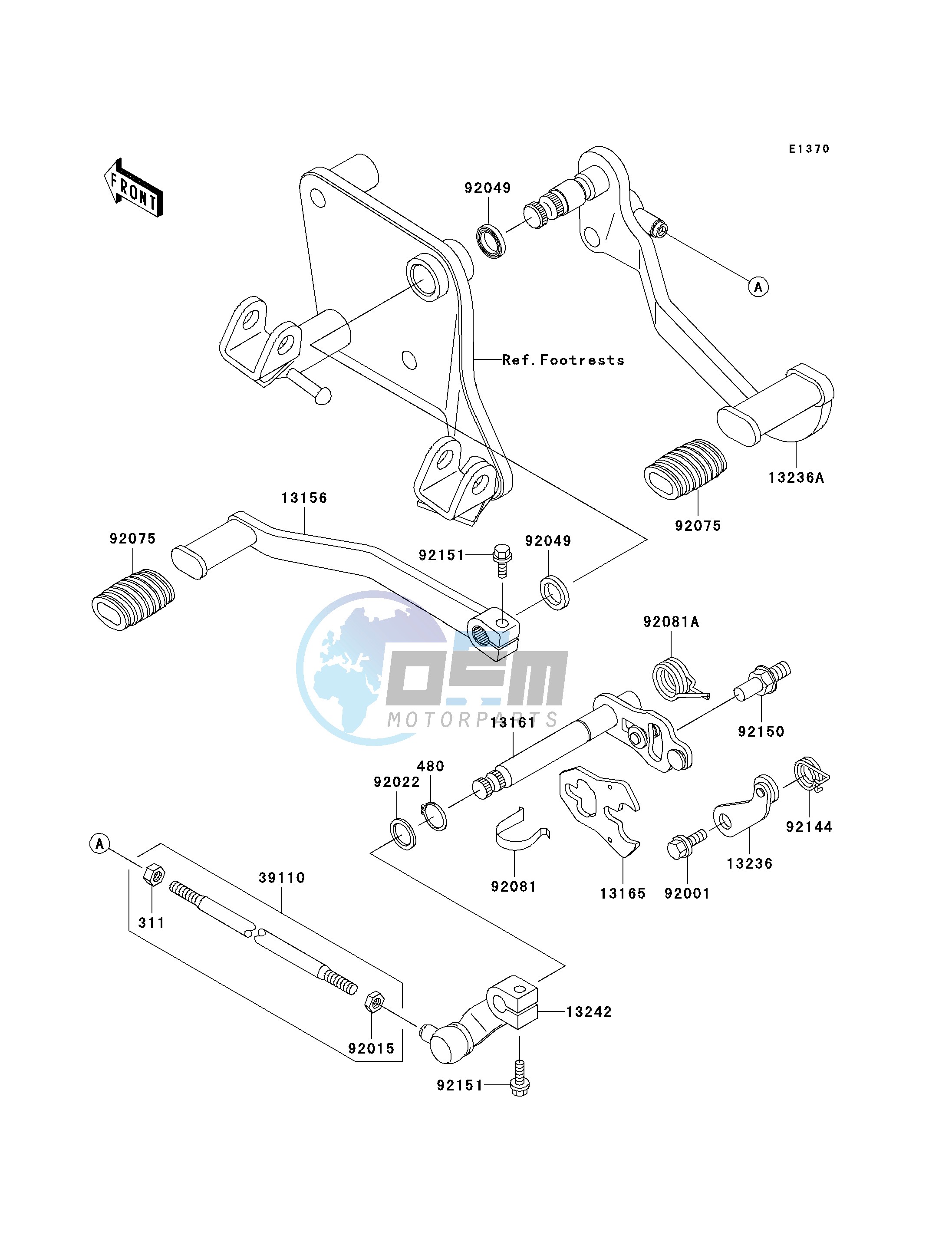 GEAR CHANGE MECHANISM