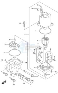 DF 115A drawing PTT Motor