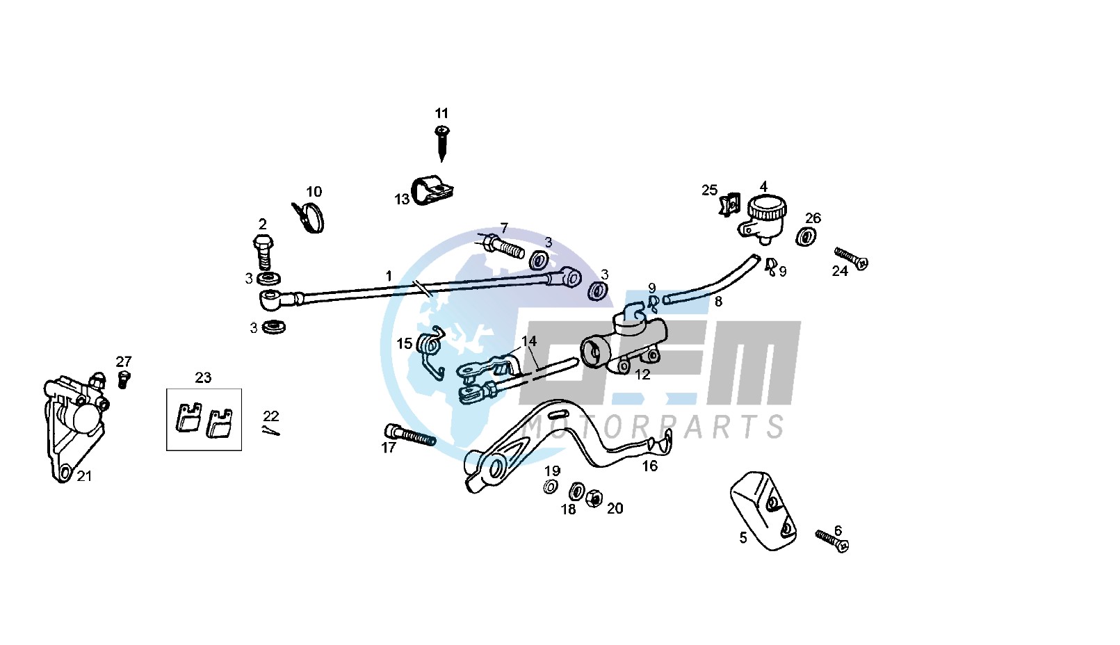 REAR BRAKING SYSTEM