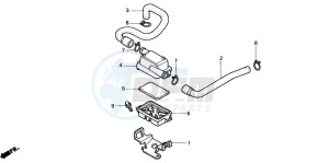 NV750C2 drawing SUB AIR CLEANER