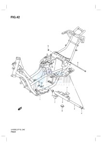 UH200G BURGMAN EU drawing FRAME