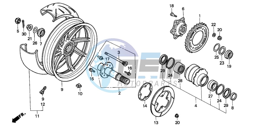 REAR WHEEL