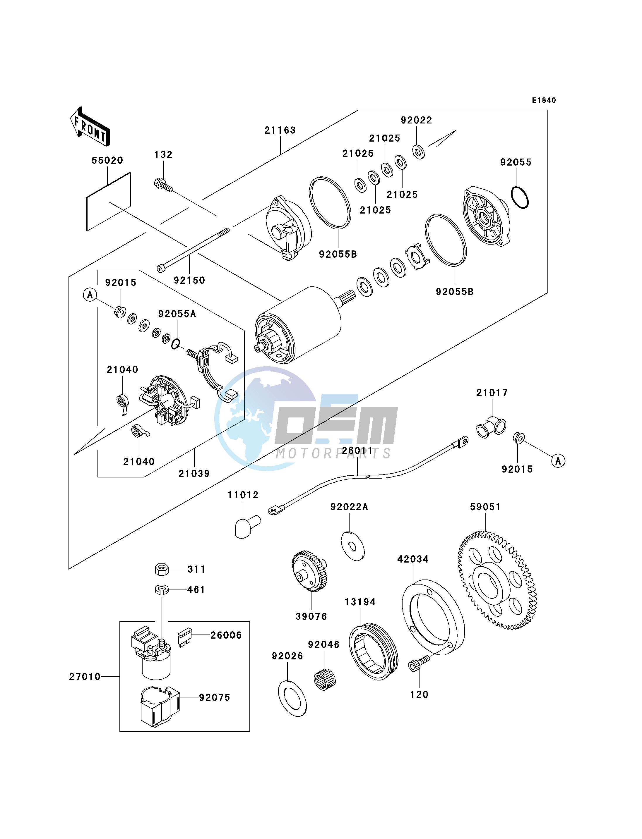 STARTER MOTOR