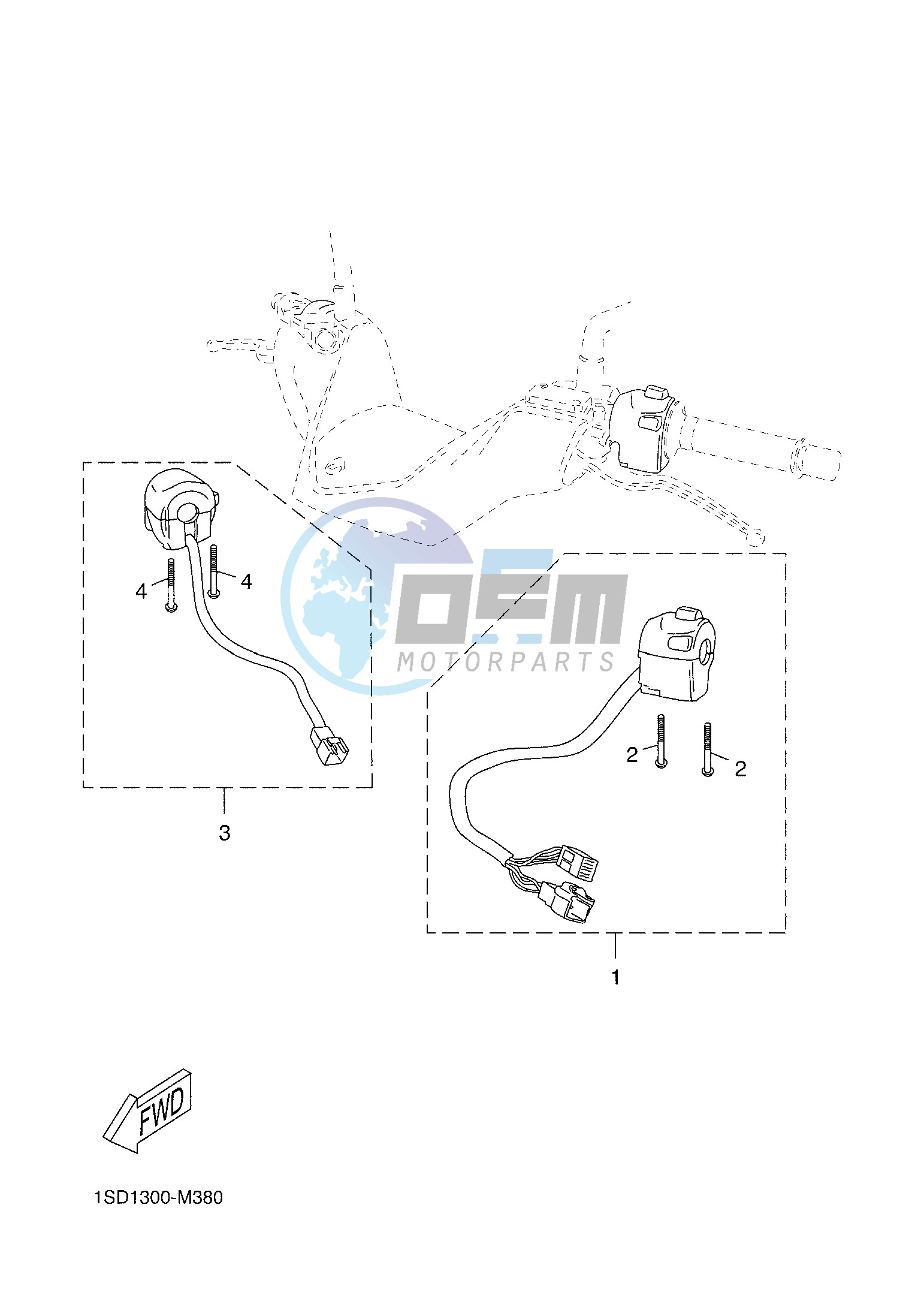 HANDLE SWITCH & LEVER