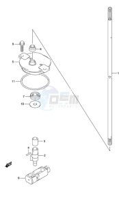 DF 150 drawing Clutch Rod