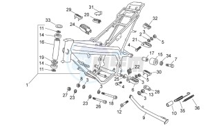 RX-SX 50 2006-2010 drawing Frame