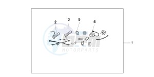 SH50 SCOOPY drawing GRIP HEATER SC,BS