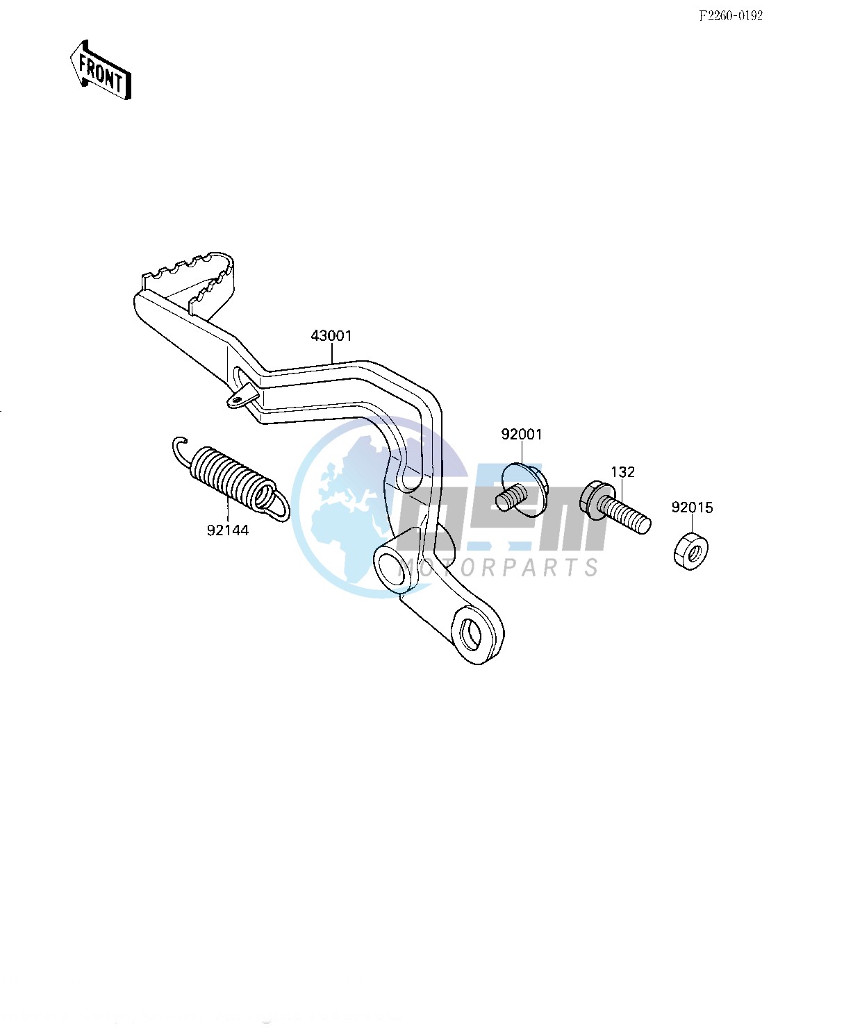 BRAKE PEDAL