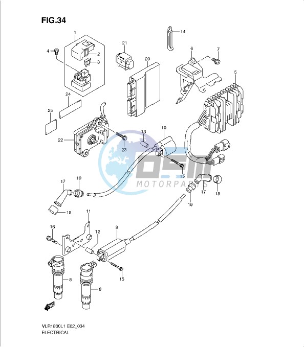 ELECTRICAL (VLR1800TL1 E19)