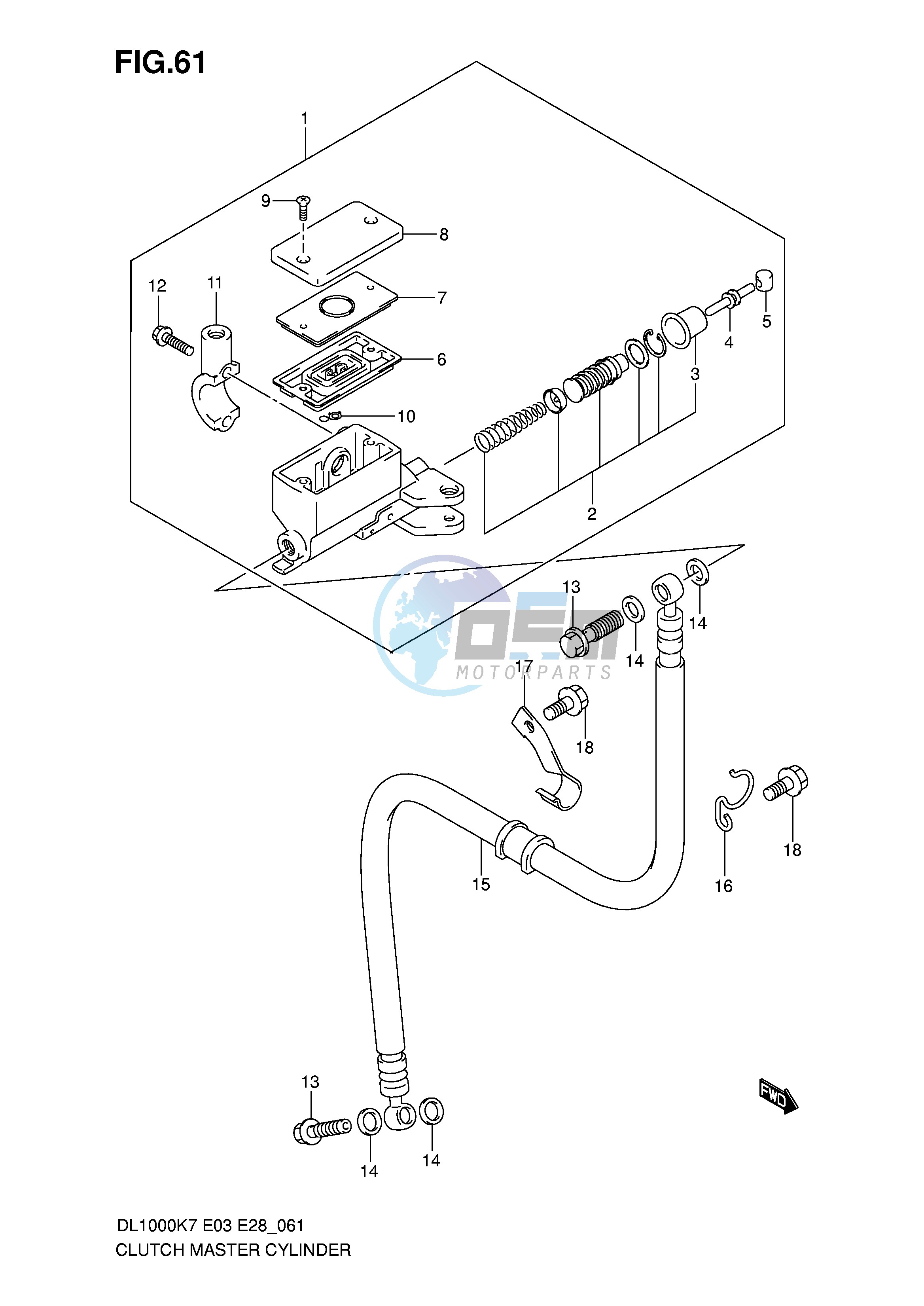 CLUTCH MASTER CYLINDER