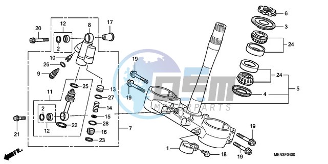 STEERING STEM