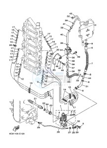 Z250F drawing OIL-PUMP