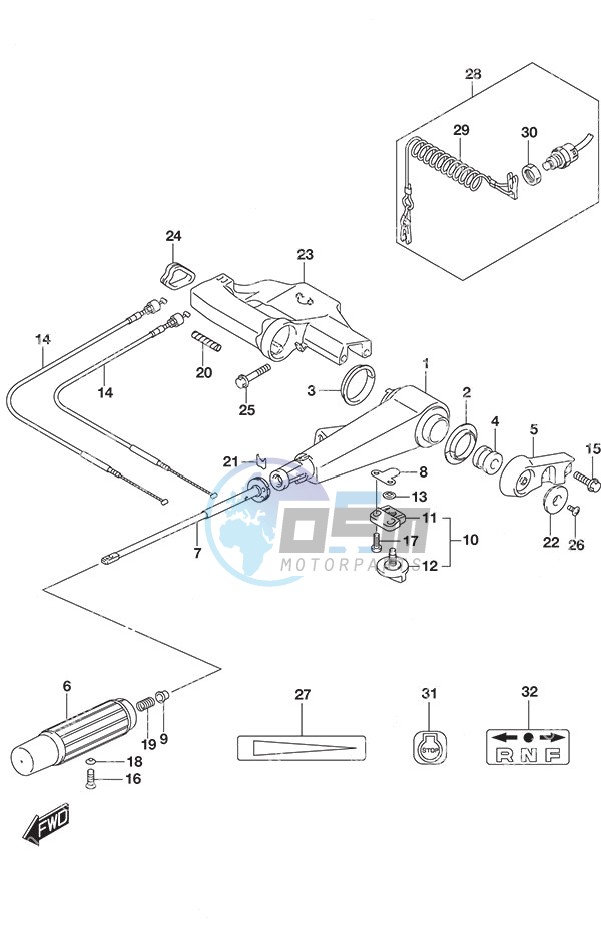 Tiller Handle