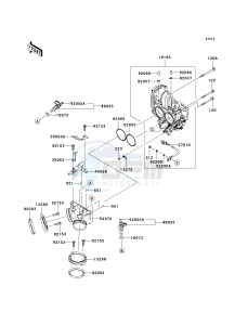 VN 1700 B [VULCAN 1700 VOYAGER ABS] (9FA) B9FA drawing THROTTLE