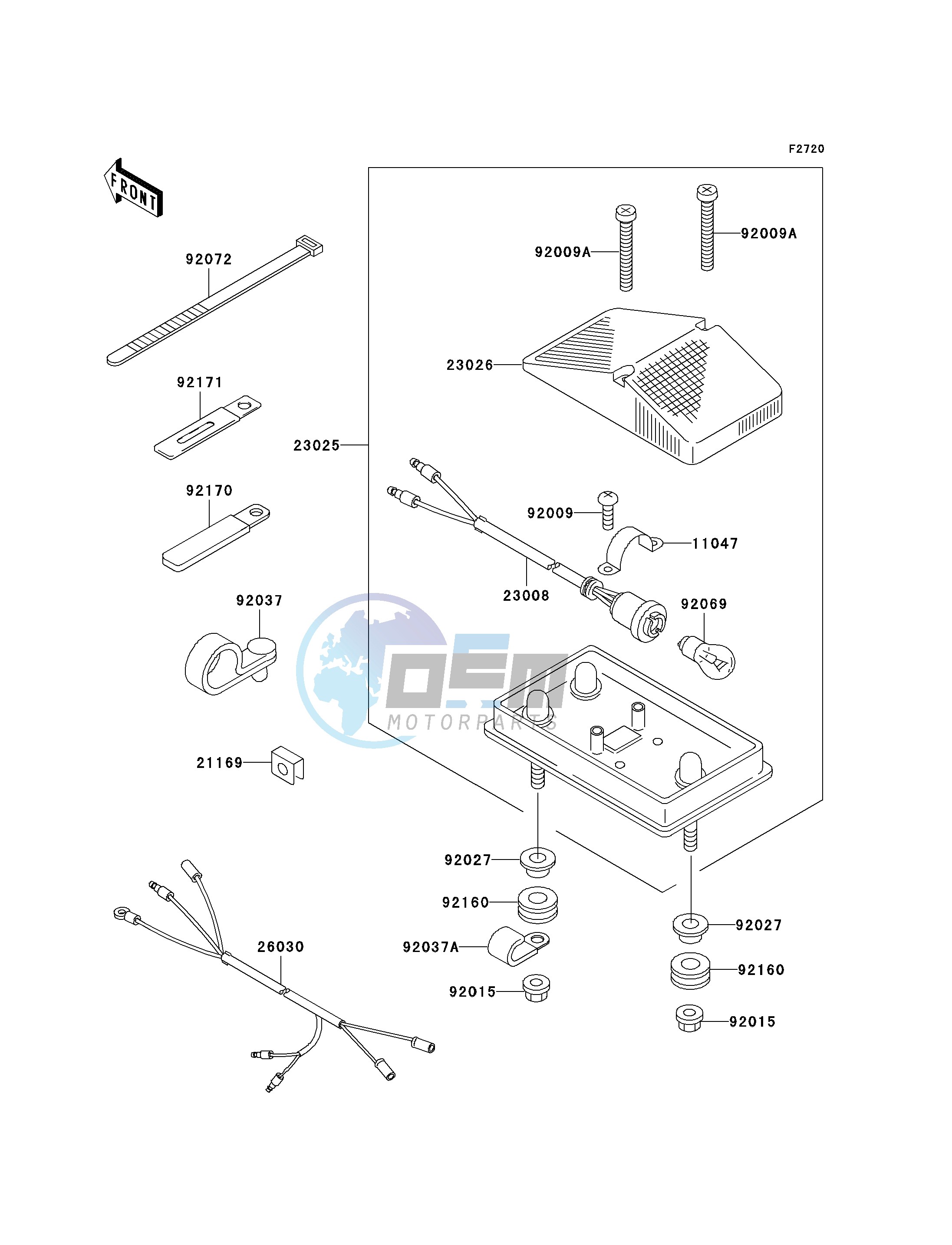 TAILLIGHT-- S- -