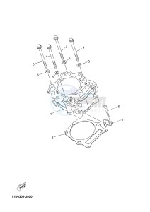 XT660Z TENERE (2BD7 2BD7 2BD7) drawing CYLINDER