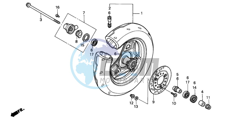 FRONT WHEEL (2)