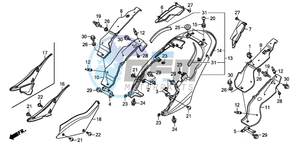 SEAT COWL/SIDE COVER