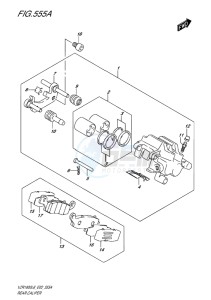 VZR1800BZ BOULEVARD EU drawing REAR CALIPER